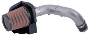 Scion tC Performance Air Intake - K&N Engineering - Typhoon Short Ram - Silver - `07-`09